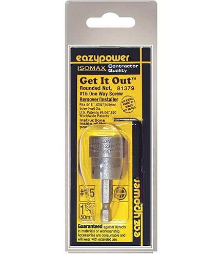 プルレイとなります Eazypower 88239 One Way Screw Remover, No.6 to No.14, PK5